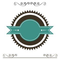 vintage badges and labels N4