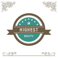 vintage badges and labels N9