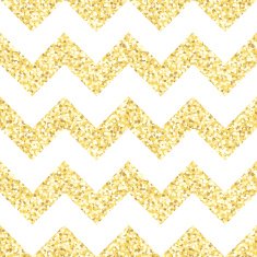 New Year seamless gometric pattern with golden glitter textured zig
