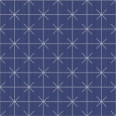 Antique japanese fancywork Sashiko Seamless pattern N4