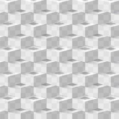 Vector Abstract geometric shape from cubes N38