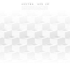 Vector Abstract geometric shape from cubes N39