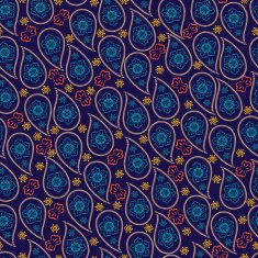 Male design Paisley seamless pattern oriental background