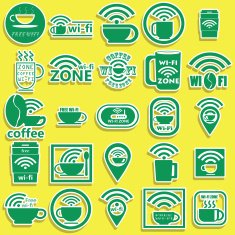 sticker wi fi zone N2