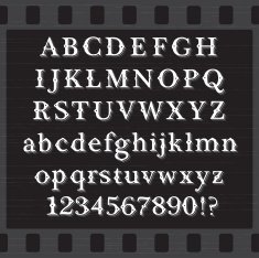 Retro Font N10