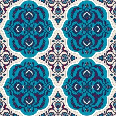 Arabesque seamless pattern N53