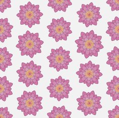 Seamless colorful background made of lotus N3