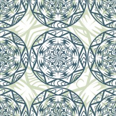 Seamless colorful background made of tribal pattern N3