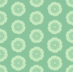 Seamless colorful background made of abstract lotus