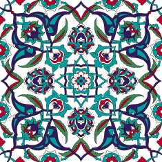 Arabesque seamless pattern N55