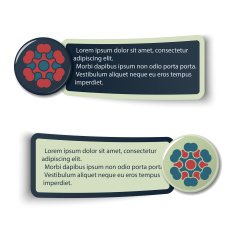 Colorful Web Stickers Tags and Labels N12