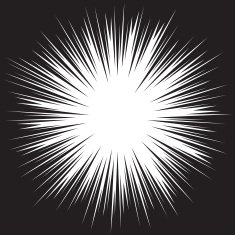 Comic speed radial background N2
