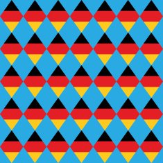 German beer festival vector rhombus Oktoberfest background N2