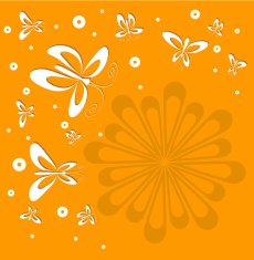 Butterflies and Flower N2