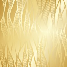 Luxury golden floral wallpaper