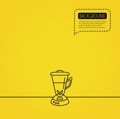 Mixer icon Blender sign N2