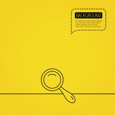 Search icon Magnifying glass sign