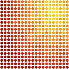 Orange Dots Background Creative Design Templates