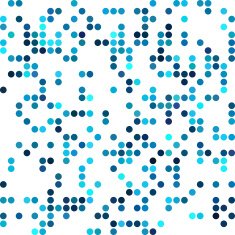 Blue Dots Background Creative Design Templates N9