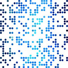 Blue Dots Background Creative Design Templates N10
