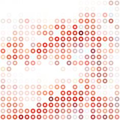 Red Donuts Background Creative Design Templates