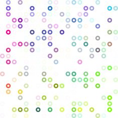 Colorful Donuts Background Creative Design Templates