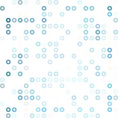 Blue Donuts Background Creative Design Templates N3