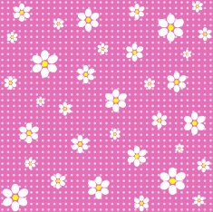 Classic vintage flower pattern N6
