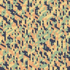 Abstract Background Mosaic Vector Illustration