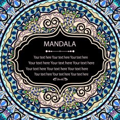 invitation mandala card N2