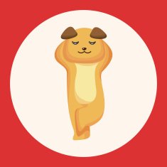 animal dog cartoon theme elements