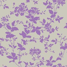 Seamless pattern with floral ornament - Illustration N3