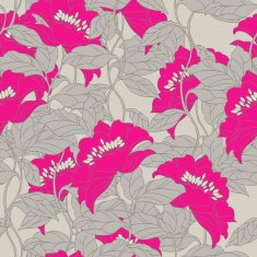 Seamless pattern with floral ornament - Illustration N4