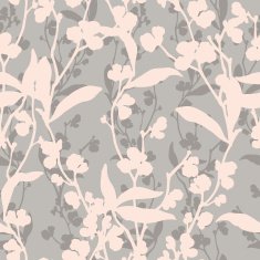 Seamless pattern with floral ornament - Illustration N7