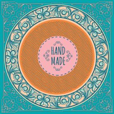 Ornate vintage design