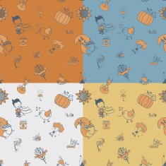 Autumn seamless pattern N62