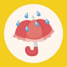 weather rainy day theme elements N3