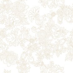Seamless pattern with floral ornament - Illustration N13