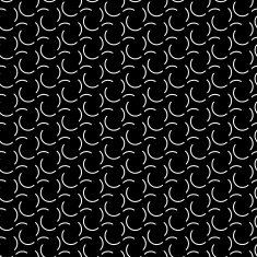 Black and white geometric seamless pattern N18