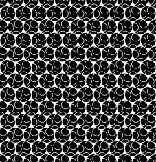 Black and white geometric seamless pattern N19
