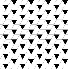 Black and white geometric seamless pattern N26