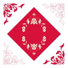 Angle Decoration of Chinese traditional style N5
