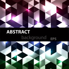 Abstract disco glowing of background Vector illustration N4