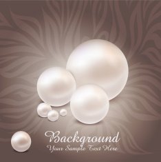 large vector on a luxurious pearl background with patterns