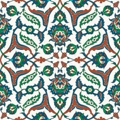 Arabesque seamless pattern N57