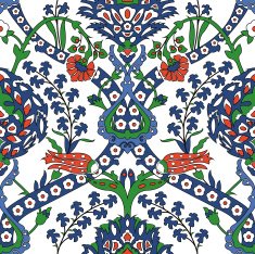 Arabesque seamless pattern N61