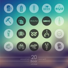 set of beer icons N2