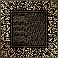 Vintage ornate decorative frame