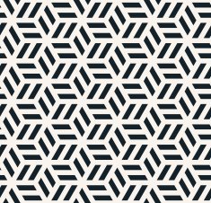 monochrome hexagonal pattern