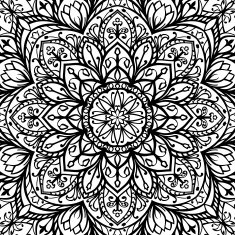 Vector backdrop with ornaments